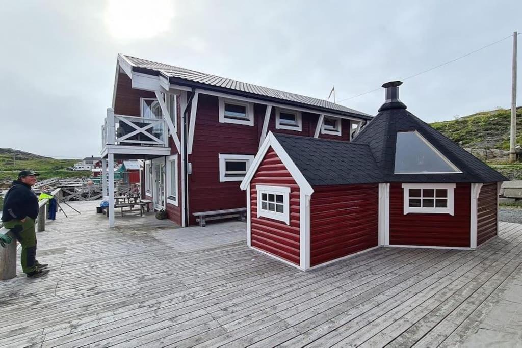 Northcape Nature Rorbuer - 1 - Dock South Gjesvær Extérieur photo